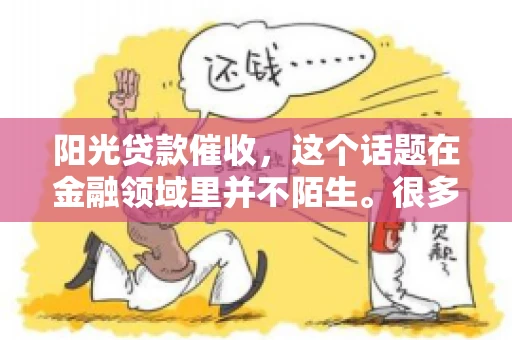 阳光贷款催收，这个话题在金融领域里并不陌生。很多人在贷款过程中，都可能遇到催收的情况。那么，阳光贷款催收是哪个公司呢？今天，我们就来聊聊这个话题。